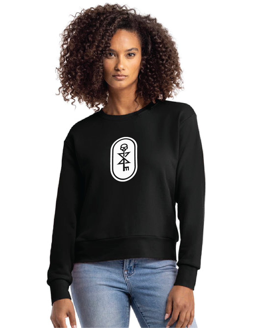 Next Level Crew Neck Sweatshirt- Contoured - 02